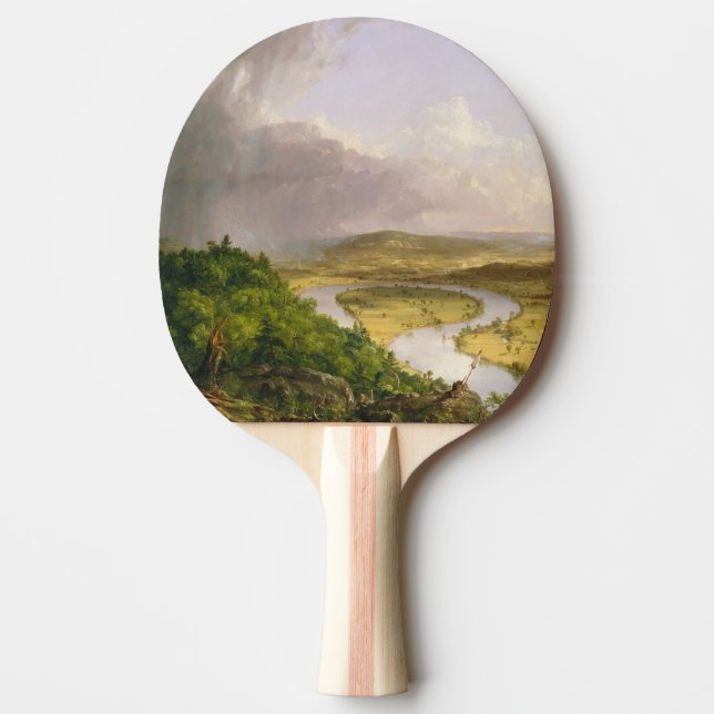 Raquete De Ping Pong Thomas Cole O Oxbow Rio Connecticut (Frente)