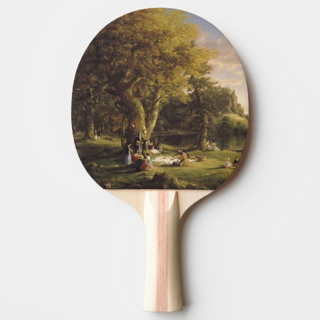 Raquete De Ping Pong Thomas Cole O Pic-Nic (Frente)