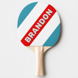 Raquete De Ping Pong Thunderbird Bold Strike com Nome