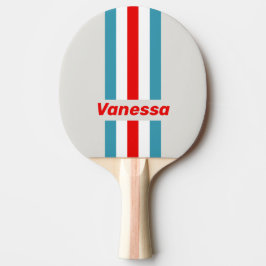 Raquete De Ping Pong Thunderbird Pin Striped with Name