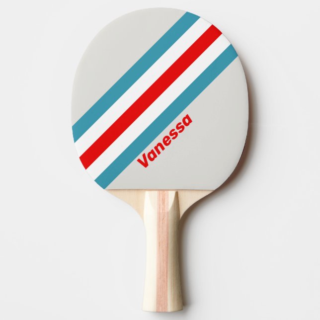 Raquete De Ping Pong Thunderbird Strike com Nome (Frente)