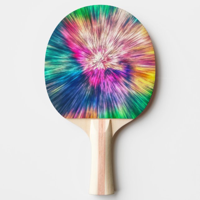 Raquete De Ping Pong Tie Dye Starburst (Frente)