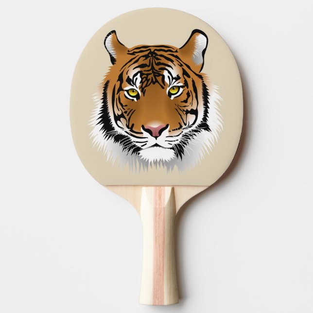 Raquete De Ping Pong Tigre Face (Frente)