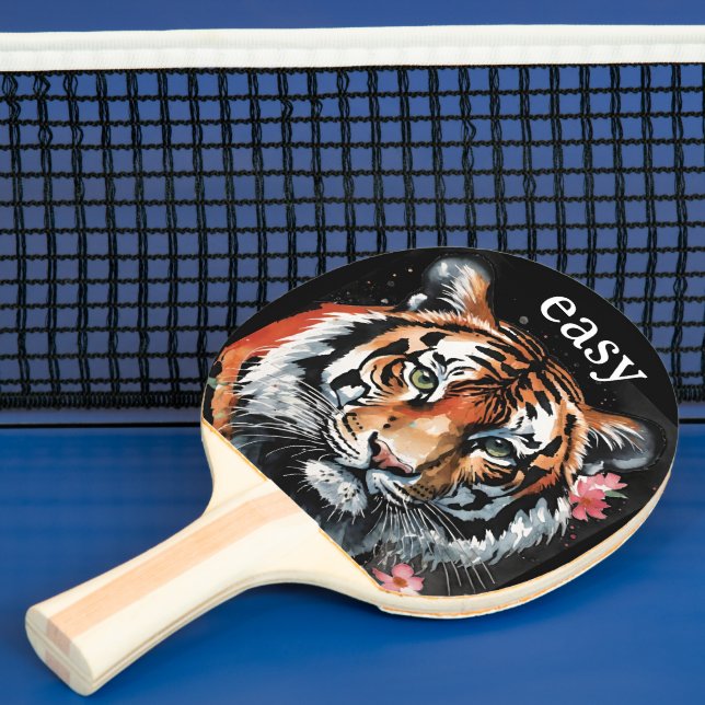 Raquete De Ping Pong Tigre Fácil (Insitu)