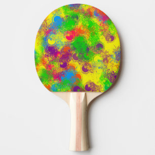 Raquete De Ping Pong Tinta CKC pode Florais-
