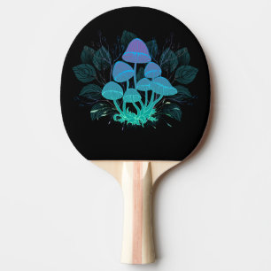 Raquete De Ping Pong Toadstools em arbustos