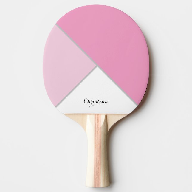 Raquete de Ping Pong Tom Pastel Duas Toneladas (Frente)