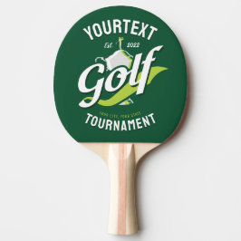 Raquete De Ping Pong Torneio de Golfe do nome Pro Golf Torphy Golfing