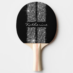Raquete De Ping Pong Torres de Corridas de Esportes de Silver Glitter E