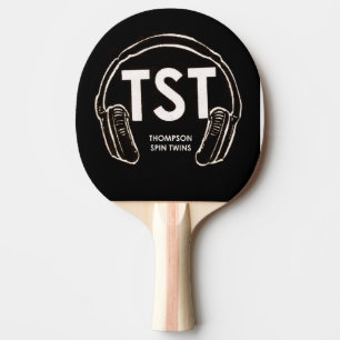 RAQUETE DE PING PONG TOURÊ GÊMEOS SPIN THOMPSON ( MERCADORIA OFICIAL)