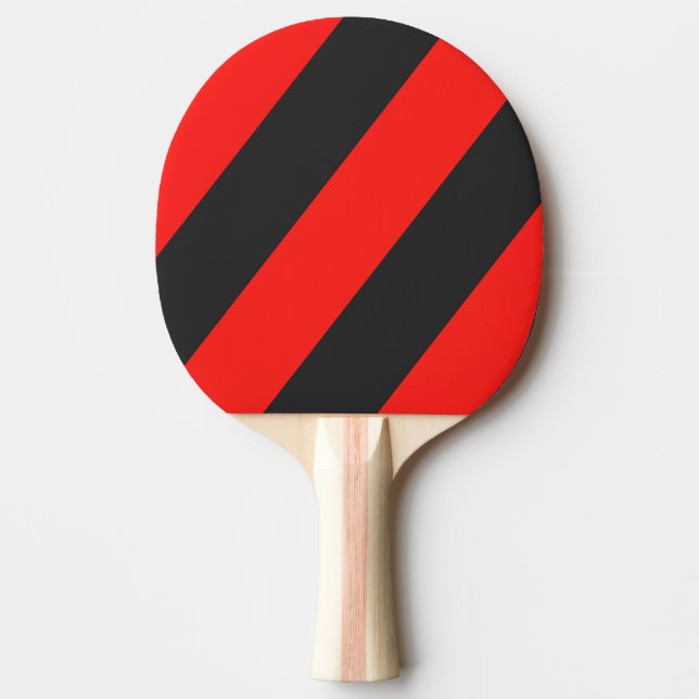 Raquete De Ping Pong Traseira Tradicional - Três faixas Negrito (Frente)