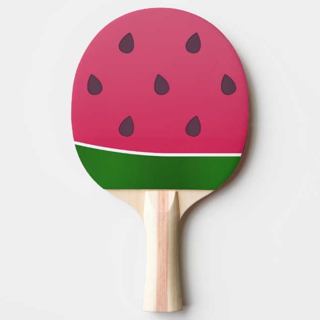 Raquete De Ping Pong Trendy Bold Watermelon Graphic Art (Frente)