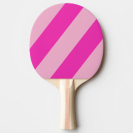 Raquete De Ping Pong Três Estrias Negrito do Céu Cor-de-Rosa