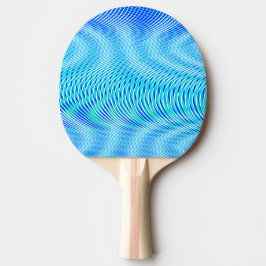Raquete De Ping Pong Triquete Psicodélico de Abstrato Moderno