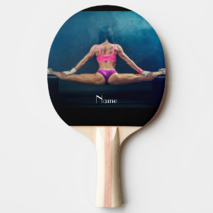 Raquete De Ping Pong Trocar Thunder_Cove do Modelo de Malhação femini