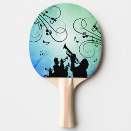 Raquete De Ping Pong Trompet Section Blue Music