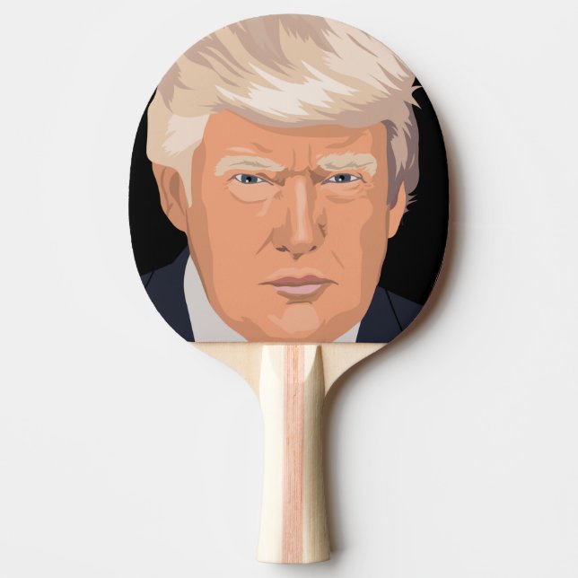 Raquete De Ping Pong Trump Dois (Frente)