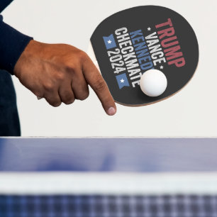 Raquete De Ping Pong Trump Vance Kennedy traz a América de volta