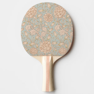 Raquete De Ping Pong Tulipa Selvagem Floral Design de William Morris