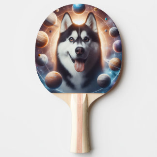 Raquete De Ping Pong Um PET no espaço