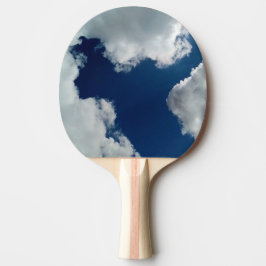 Raquete De Ping Pong Uma curva nas nuvens