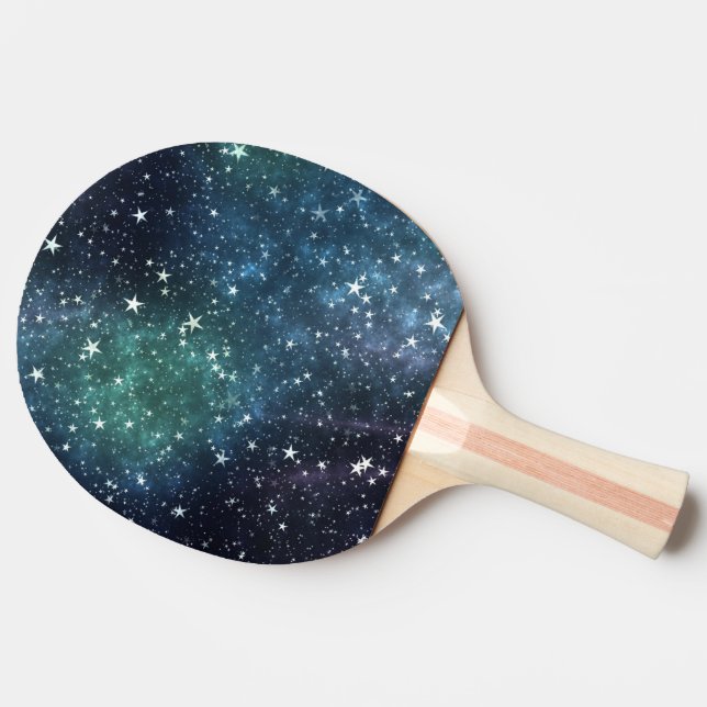 Raquete De Ping Pong Uma Noite Cheia de Estrela (Lateral do verso)