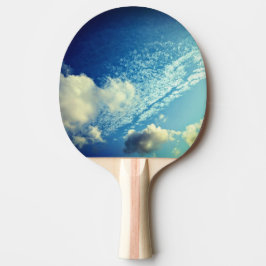 Raquete De Ping Pong Uma nuvem esparsa
