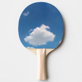Raquete De Ping Pong Uma nuvem simples