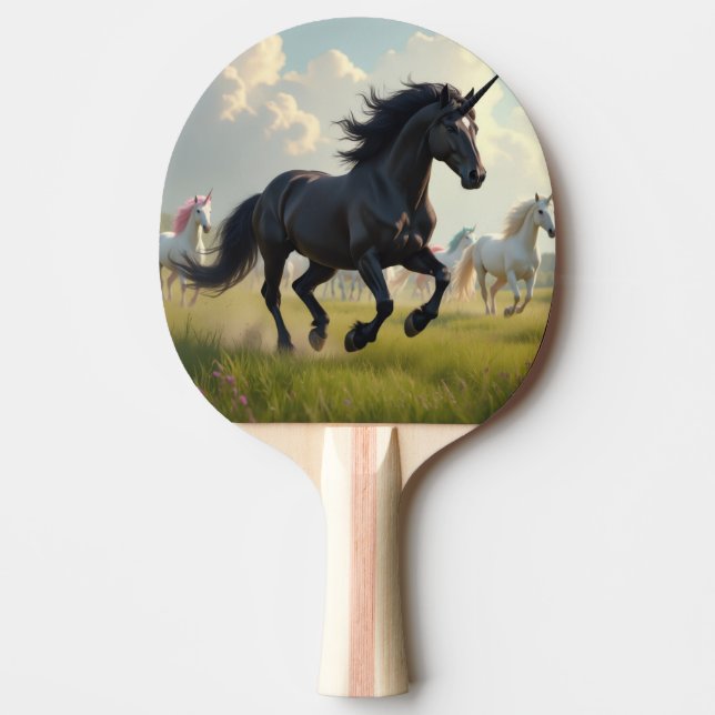Raquete De Ping Pong Unicórnio (Frente)