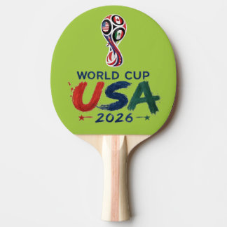 Raquete De Ping Pong Unidos pelo Jogo: Design de Celebração de Futebol