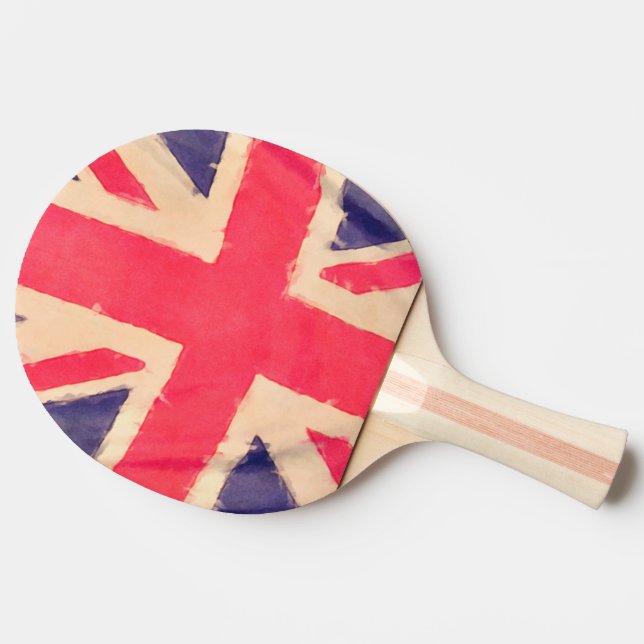 Raquete De Ping Pong Union JACK FLAG grunge (Lateral)