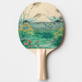 Raquete De Ping Pong Utagawa Hiroshige - Planície de Otsuki na provínci