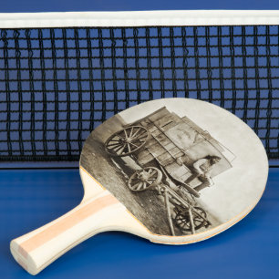 Raquete De Ping Pong Vagão Fotográfico de Roger Fenton Realismo