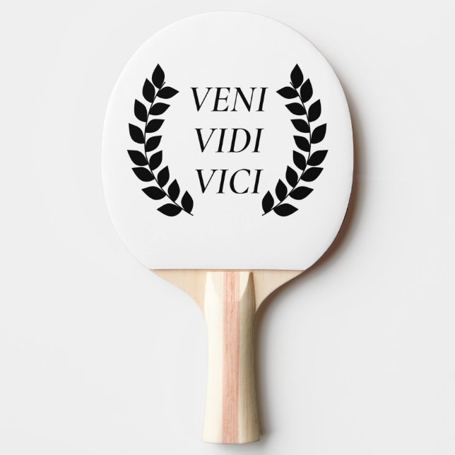 Raquete De Ping Pong Veni Vidi Vici (Frente)