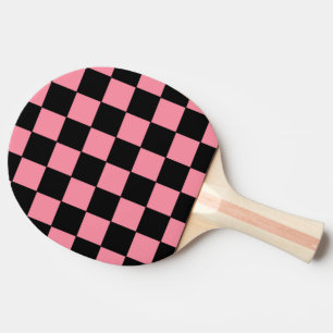 Raquete De Ping Pong Verificado a rosa e preto