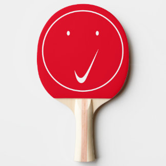 Raquete De Ping Pong Verificar face - Tique/Branco.