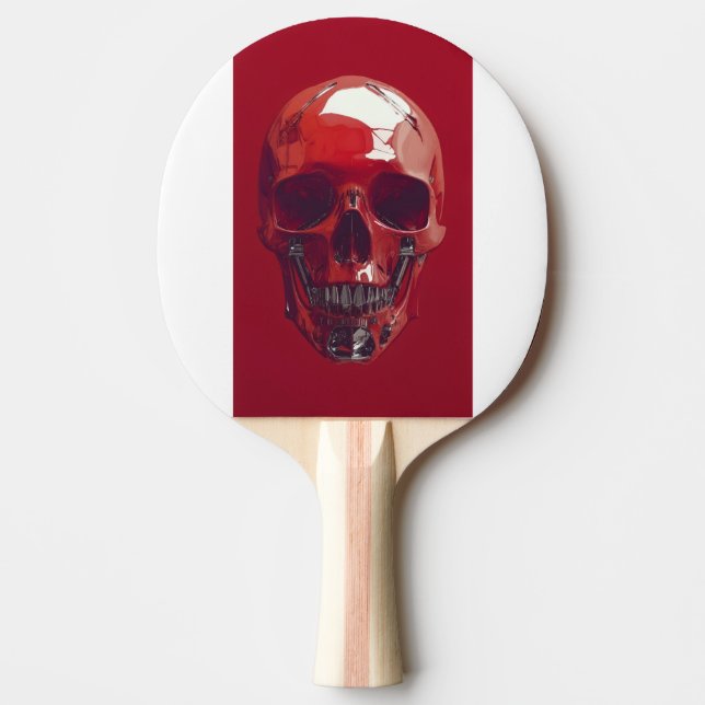 RAQUETE DE PING PONG VERMELHO (Frente)