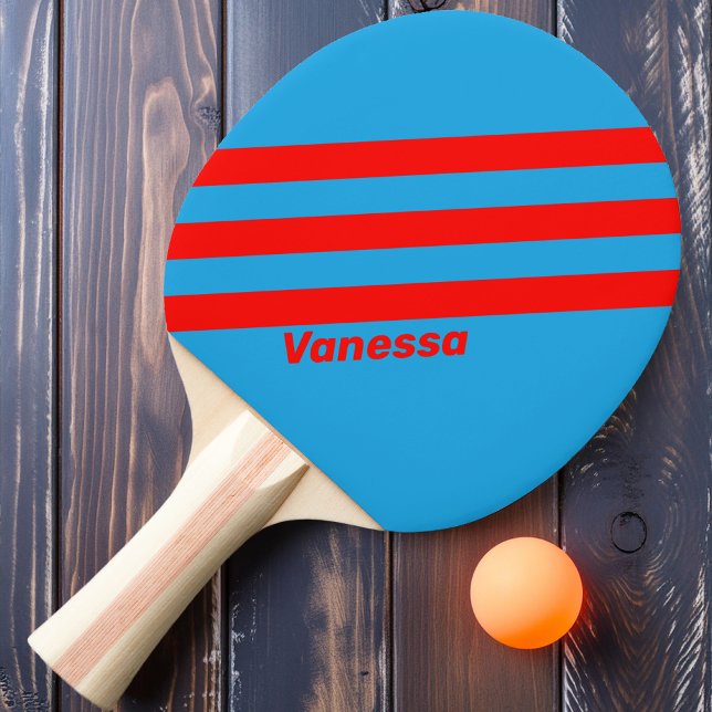 Raquete De Ping Pong Vermelhos Vermelhos Vermelhos Retro Elétricos com  (Criador carregado)