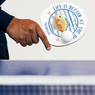Raquete De Ping Pong Vida melhor, peixes tropicais