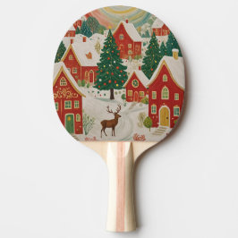 Raquete De Ping Pong Vila de Natal