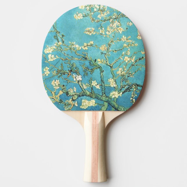 Raquete De Ping Pong Vincent van Gogh Blossomong Almond Tree (Frente)