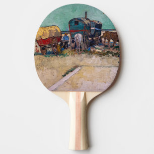 Raquete De Ping Pong Vincent Van Gogh - Caravanas, Campo de Ciganos per