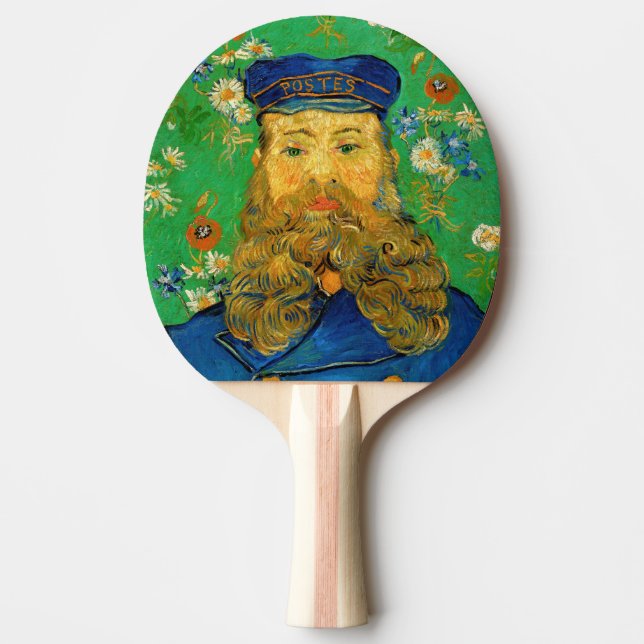 Raquete De Ping Pong Vincent Van Gogh - Carteiro Joseph Roulin (Frente)