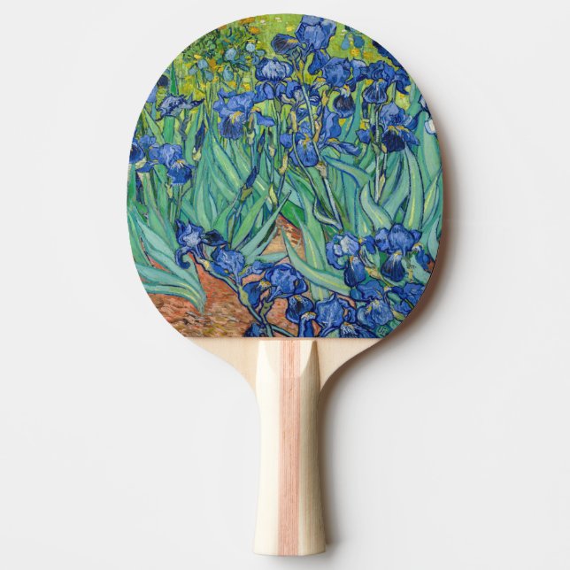 Raquete De Ping Pong Vincent Van Gogh - Irrises (Frente)