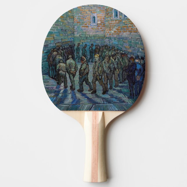 Raquete De Ping Pong Vincent van Gogh - O Tribunal prisional (Frente)