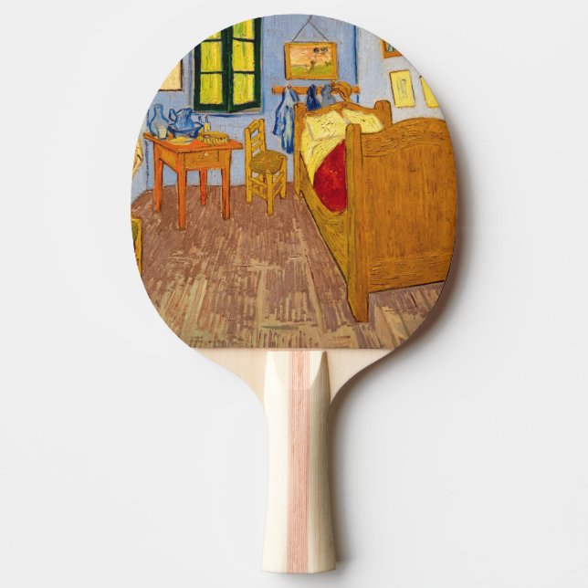 Raquete De Ping Pong Vincent van Gogh - Quarto de Vincent em Arles (Frente)