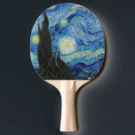Raquete De Ping Pong Vincent Van Gogh Starry Night Vintage<br><div class="desc">Vincent Van Gogh Starry Night Vintage Ping Pong Paddie</div>