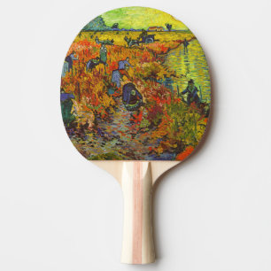 Raquete De Ping Pong Vincent van Gogh - The Red Vineyards