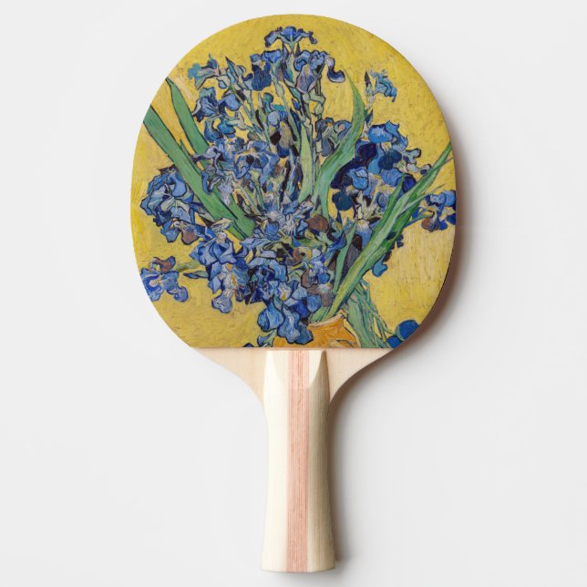 Raquete De Ping Pong Vincent van Gogh - Vase com irlandeses (Frente)