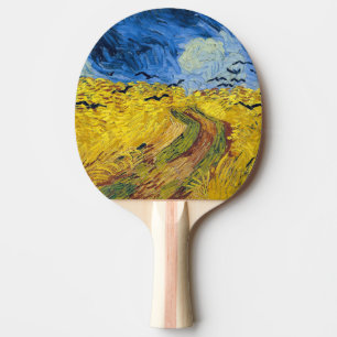 Raquete De Ping Pong Vincent van Gogh - Wheatfield com Crows